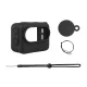 PULUZ Silicone Protective Case for Insta360 GO 3 with Lens Cap, Black