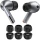 Tech-Protect Ear Tips Samsung Galaxy Buds 3 Pro in sizes S / M / L - black (3 pcs.)