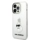 Karl Lagerfeld Ikonik Choupette Case for iPhone 14 Pro - Transparent