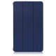 Samsung Galaxy Tab A7 Lite (SM-T220/T225) Tri-fold Stand PU Leather Case Cover, Dark Blue