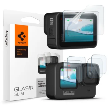 Spigen Glass.tR Slim Protector Set for GoPro Hero 9/10/11/12