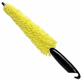 Sponge Wheel and Rim Cleaning Brush DA60A, Yellow/Black