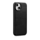 iCarer Oil Wax Leather Case for iPhone 14 Plus with MagSafe WMI14220703-BK, Black