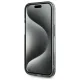 Karl Lagerfeld iPhone 15 Pro Case MagSafe IML Metal K. Head, Black