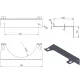Pro-Line Wall Holder for 1 Gas Cylinder, max. 250 mm