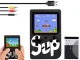 Mini Retro Handheld Game Console, 400 Games, 3.0\" LCD, with TV Cable and Pad, Black