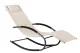 Zero Gravity Rocking Sun Lounger MultiGarden, Beige