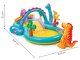 Inflatable kids pool with slide and fountain, INTEX 57135