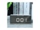 Multifunctional LED Alarm Clock with Mirror and Thermometer, White