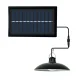 Outdoor Garden Light Solar Night LED Lamp (Chandelier) with Solar Panel (Battery) and Remote Control