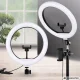 35cm LED Ring Light with Phone Holder & Adjustable Light