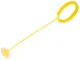 Kids Jump Rope Swing Ball One Leg Foot Jumping Ring LED Yellow