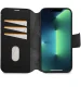 Decoded Leather Detachable Wallet for iPhone 14 Plus, Black