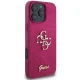 Guess Glitter Script Big 4G Case for iPhone 16 Pro - Purple