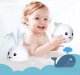 Floating Whale Bath Toy Fountain with Lights and Music