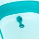 Складная детская ванночка ECOTOYS с пробкой для слива, голубая