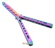 Rainbow Butterfly Training Knife