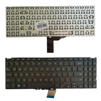 Replacement Keyboard for Asus X512J, X512F, X512D, X512U Laptop, US Layout, Black