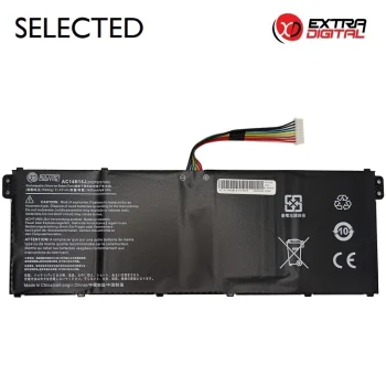 Nešiojamojo kompiuterio baterija Acer AC14B18J, Extra Digital, 2200 mAh