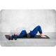 Neo-Sport Exercise Roller Set with Massage Ball & Double NS-998 Black-Blue