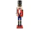 Wooden Nutcracker Soldier, Christmas Decorative Figurine, 30.5 cm