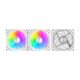 Darkflash Gauss G24 3IN1 Computer Fans (White)