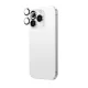 AmazingThing Camera Lens Glass with Aluminum Frame for iPhone 16 Pro / 16 Pro Max - Silver