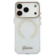 Guess IML Script Metal MagSafe case for iPhone 18 Pro Max / 17 Pro Max, clear