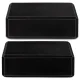 Neo-Sport Yoga Foam Block Set - 2-Pack Black NS-962