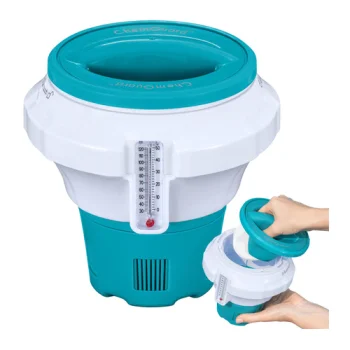 Bestway 58701 ChemGuard Pool Chlorine Dispenser with Glove
