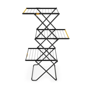 Joseph Joseph AirFrame Max Clothes Drying Rack, 155 x 70 x 90 cm, Black