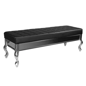 Gabbiano F011 Waiting Room Sofa, Black