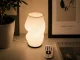 2-in-1 LED RGB Table Lamp and Vase with Remote, Ecru