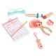 Ecotoys Wooden Doctor Kit for Kids, 28 Pieces