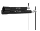 4Fizjo STANDARD+ Skipping Rope with Metal Bearings and Steel Cable, 300 cm, Black