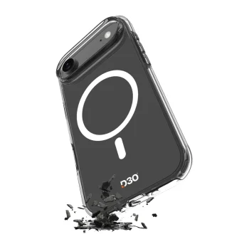 Puro iPhone 17 Air Case Impact Clear D3O MagSafe, Transparent