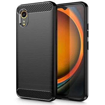 Tech-Protect TPUCarbon Case for Samsung Galaxy XCover 7, Black