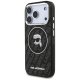 Karl Lagerfeld IML Head Logo MagSafe vāciņš iPhone 17 Pro Max - Melns | Phone Case Cover Black