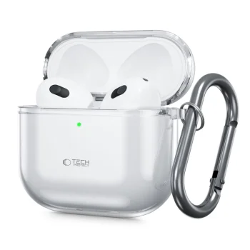 Tech-Protect FLEXAir Case for Apple AirPods 4, Transparent