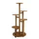 Ruhhy Wooden Plant Stand on Wheels, 6 Tiers, 86 cm