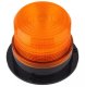 Warning Beacon Light 12/24V with Magnetic Base, Orange
