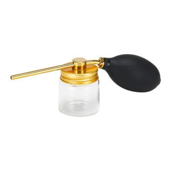 Activeshop Barber Talc Dispenser Spray Bottle, Gold