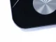 Analytical Bathroom Scales with Bluetooth and LCD Display, Black