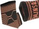 Elastic Ankle Joint Stabilizer Support Brace, Black/Orange