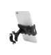 Metal Super Solid Stable Motorcycle Handlebar GPS Mount Phone Holder, Black