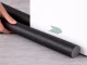 Under Door Draft Stopper Foam Seal Weather Stripping 96cm, Black