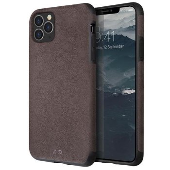 Apple iPhone 11 Pro Max 6.5'' Uniq Etui Sueve Case Cover, Warm Grey | Telefona Maciņš Vāks Apvalks Bampers