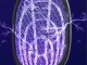 Electric Fly Swatter with UV Lamp and Stand, Black