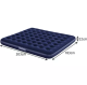 BESTWAY 67004 Inflatable double mattress, 203x183x22 cm