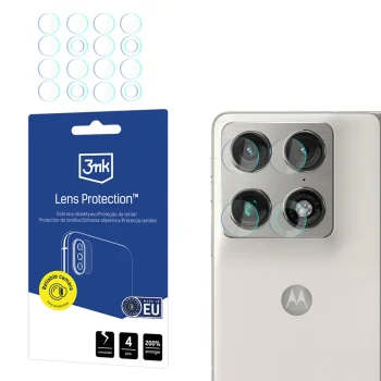 3mk Lens Protection Hybrid Camera Lens Glass for Motorola Razr Fold, 0.16 mm, 6H